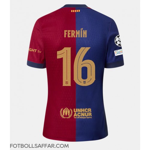 Barcelona Fermin Lopez #16 Hemmatröja 2024-25 Kortärmad